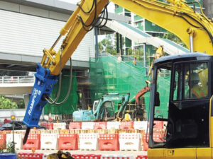 RAMFOS Mini & Small Hydraulic Breakers